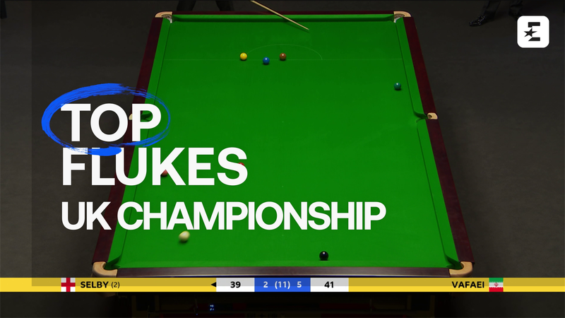 Sehenswerte Glücksfälle: Die fünf Top-Flukes der UK Championship