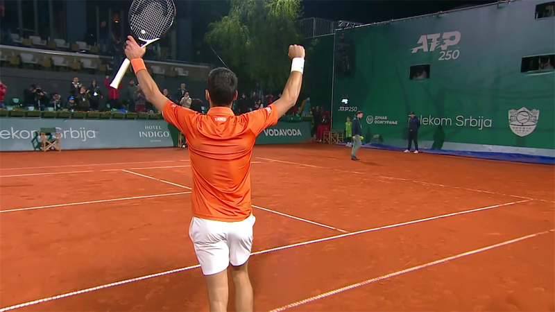 Rezumatul partidei Novak Djokovic - Laslo Djere, câștigată dramatic de liderul mondial