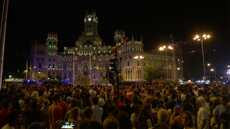 Real Madrid campione d'Europa: grande festa in Plaza de Cibeles