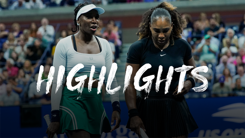 Williams/Williams  v Hradecka/Noskova - US Open highlights