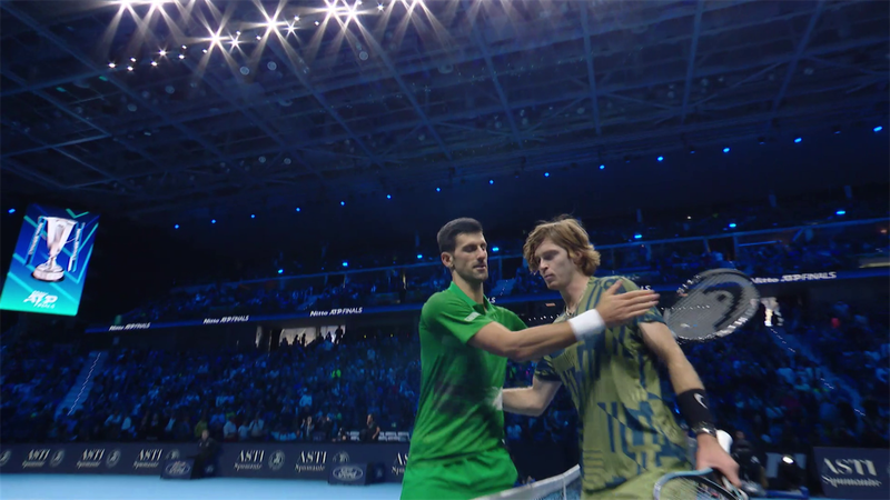 Djokovic, calificare en-fanfare în semifinale la Turneul Campionilor! Evoluție superbă cu Rublev