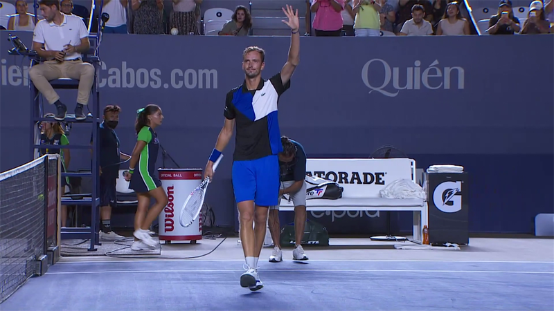 ATP Los Cabos: A világelső Medvedev pályafutása 250. győzelmét aratta