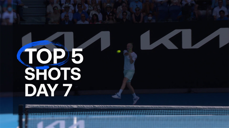 Top 5, i colpi più belli del Day 7: Nadal vs Mannarino, che show!