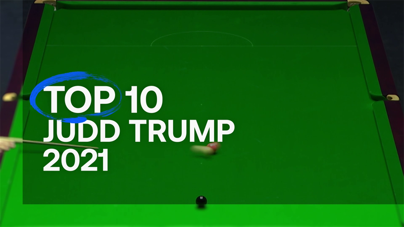 Los diez mejores golpes de Judd Trump en 2021