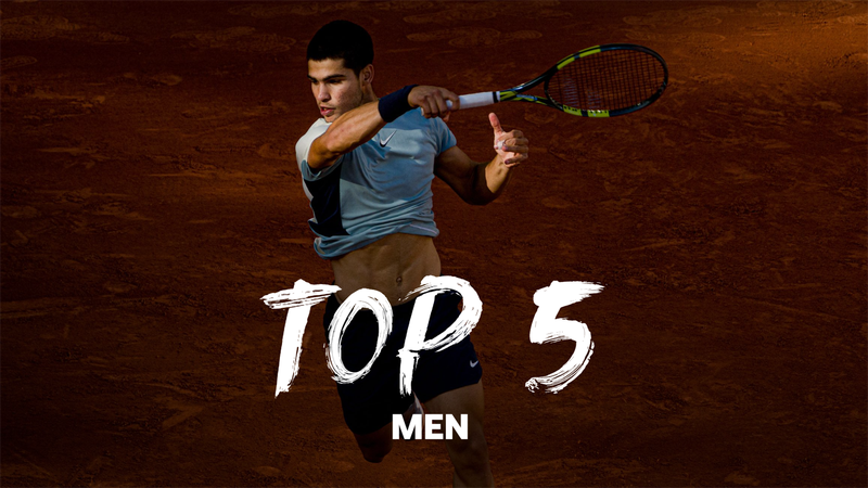 Roland Garros | Dit zijn de vijf beste punten van de mannen
