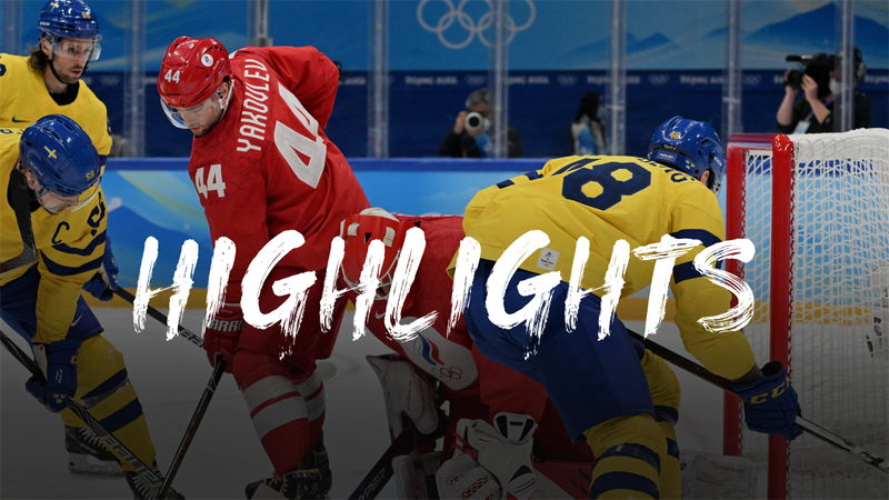 Beijing 2022 - Sweden vs ROC - Hockey su Ghiaccio – highlights delle Olimpiadi