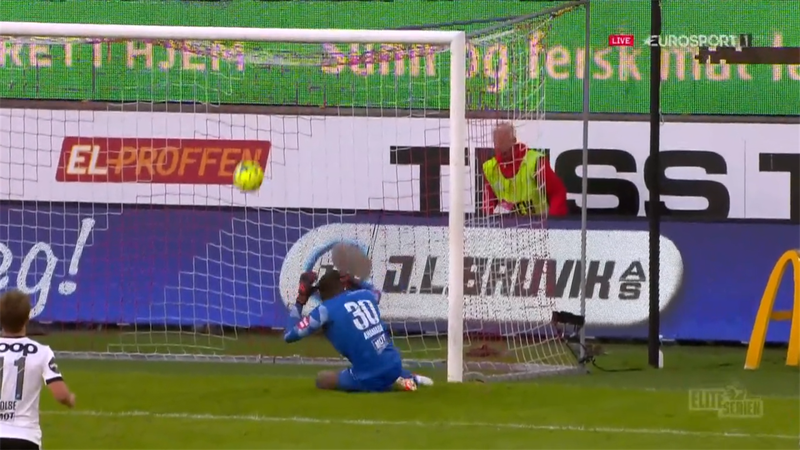 Eliteserien: ¡La pifia imposible! El despropósito que le dio el partido al Rosenborg