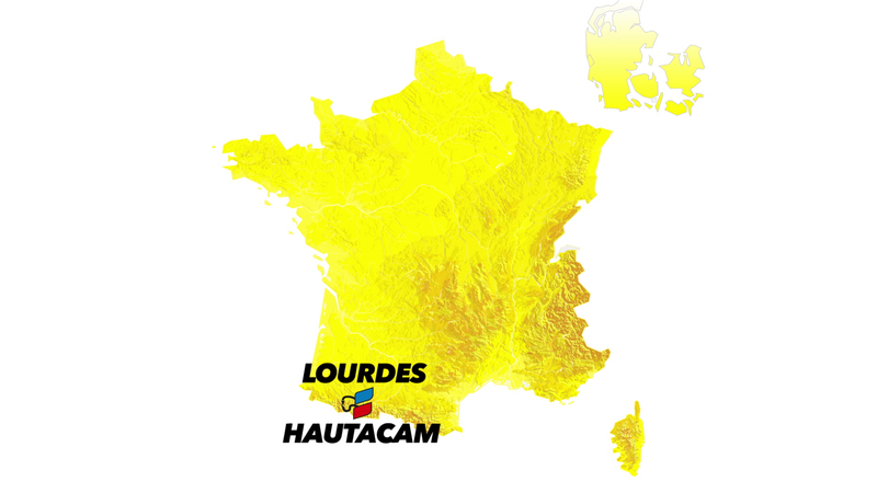 Tour de France Stage 18 profile and route map: Lourdes – Hautacam