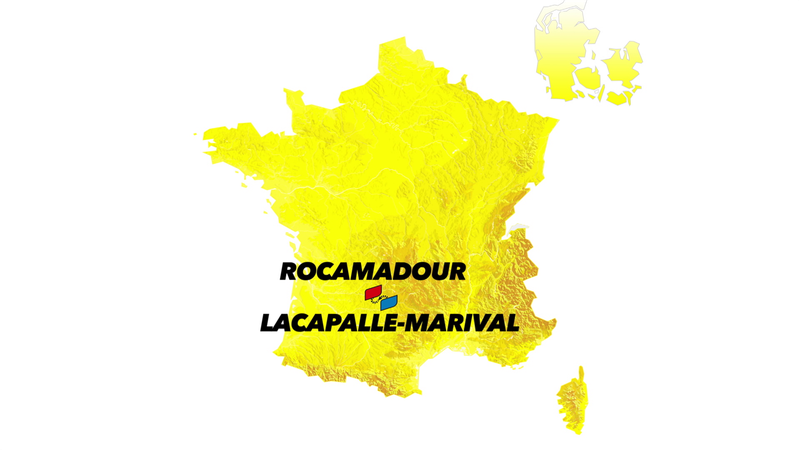 Tour de France Stage 20 profile and route map: Lacapelle-Marival – Rocamadour