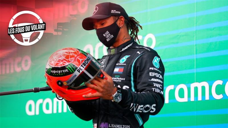 Hamilton, 91 victoires et la reconnaissance "inestimable" des Schumacher