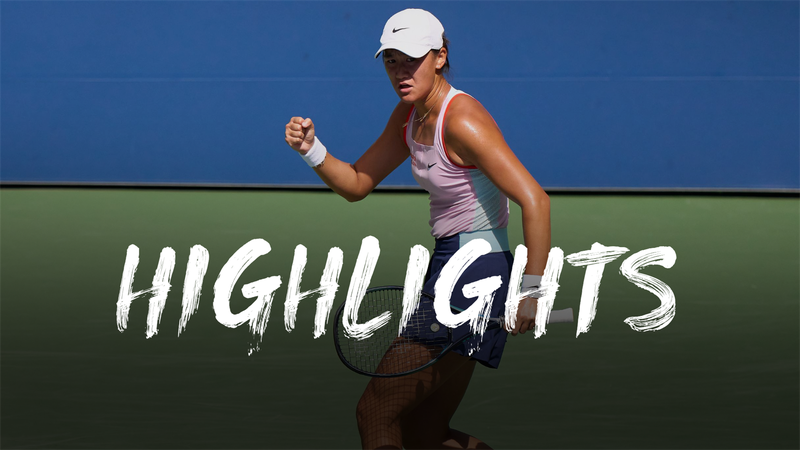 US Open : Highlights Wang vs Sakkari