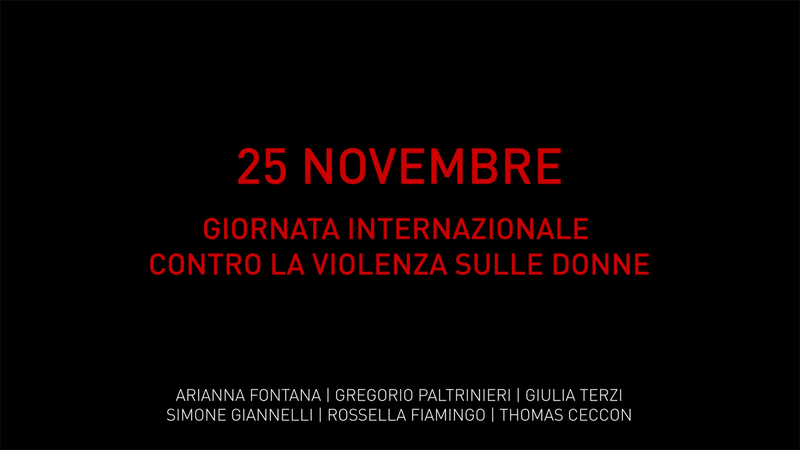 "In Sport We Trust": 25 novembre, giornata contro la violenza sulle donne
