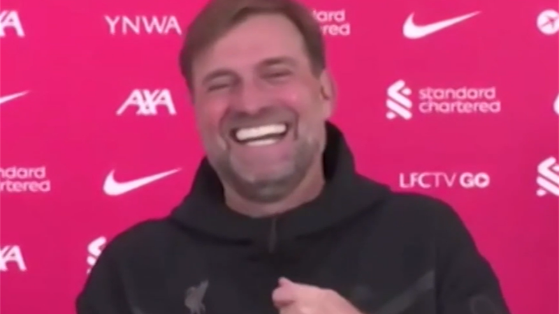 Gerrard? Klopp bringt Journalisten zum Lachen