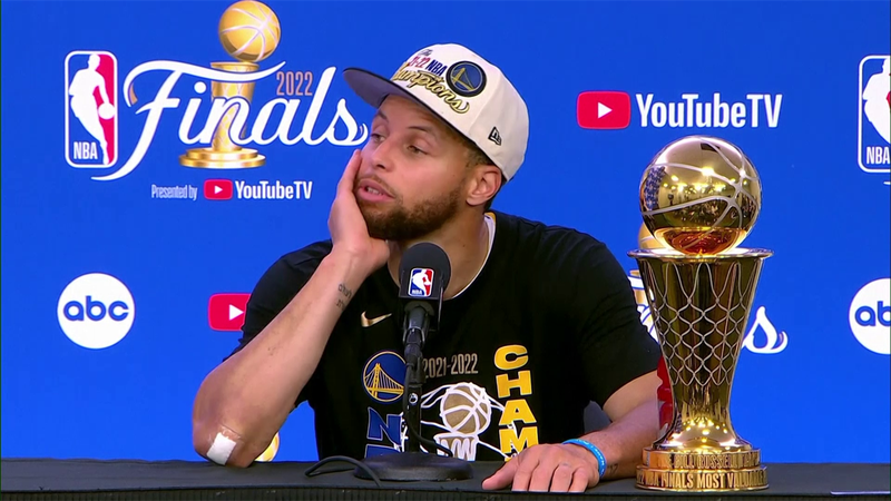 Curry MVP delle Finals: "All'inizio nessuno pensava fosse possibile"