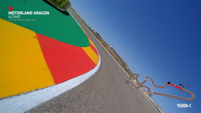 WSBK: Aragon - On-board for exhilarating lap of the track with Bautista