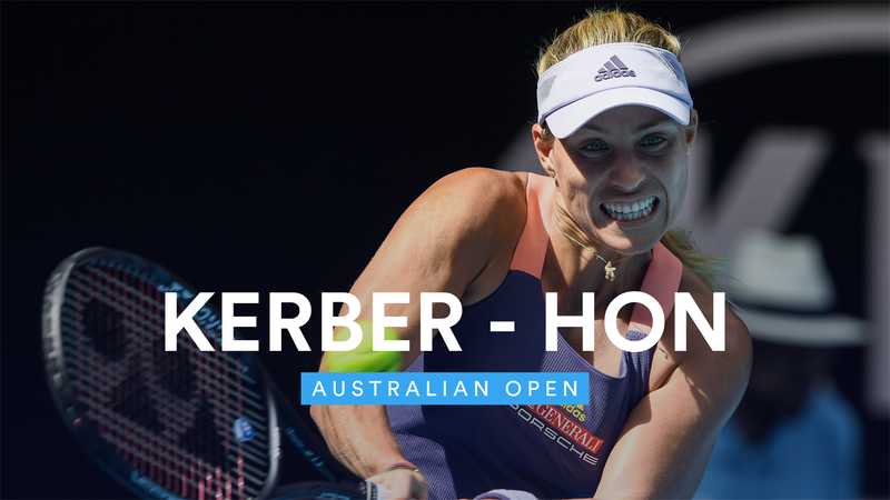 Highlighst: Kerber marches on with swift victory over Hon