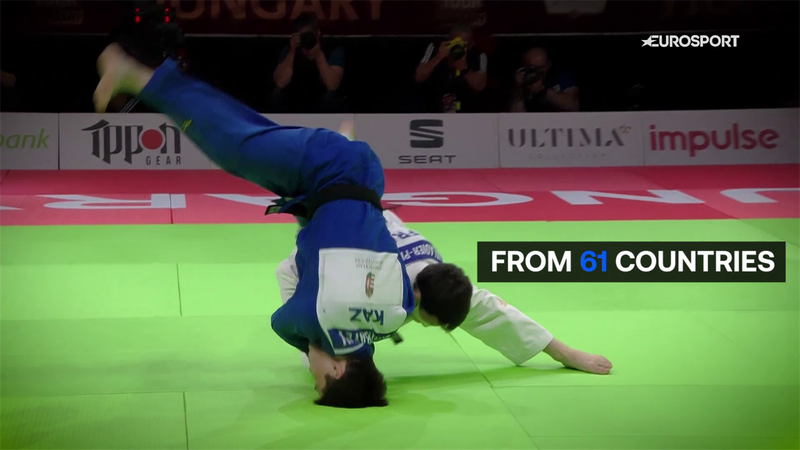 Top moments of judo action from Budapest Grand Slam