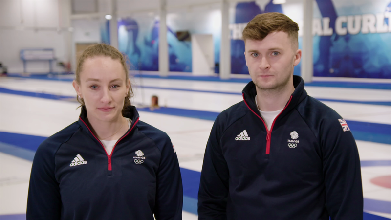Winter Olympics profile for British curlers Dodds and Mouat