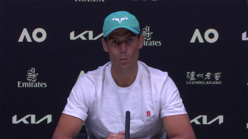 Nadal berichtet von Corona-Erkrankung: “Glücklich wieder hier zu sein”