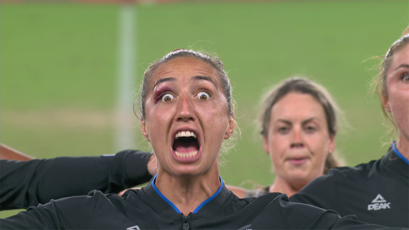 Rugby | Espectacular 'haka' del equipo femenino de Nueva Zelanda para celebrar el oro