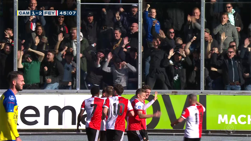Cambuur-Feyenoord 2-3, highlights. Tutto il meglio in 100"