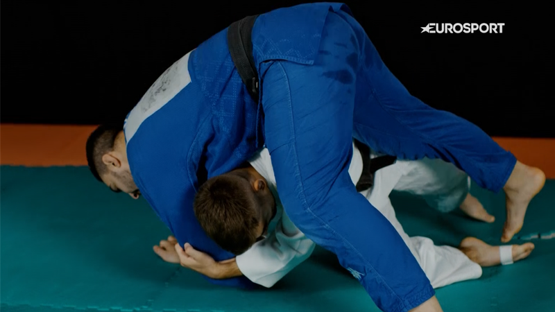 Zoom: Italy's Manuel Lombardo gives judo masterclass
