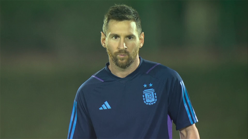 Messi és az argentin válogatott a Lengyelország elleni utolsó csoportmeccsre készül