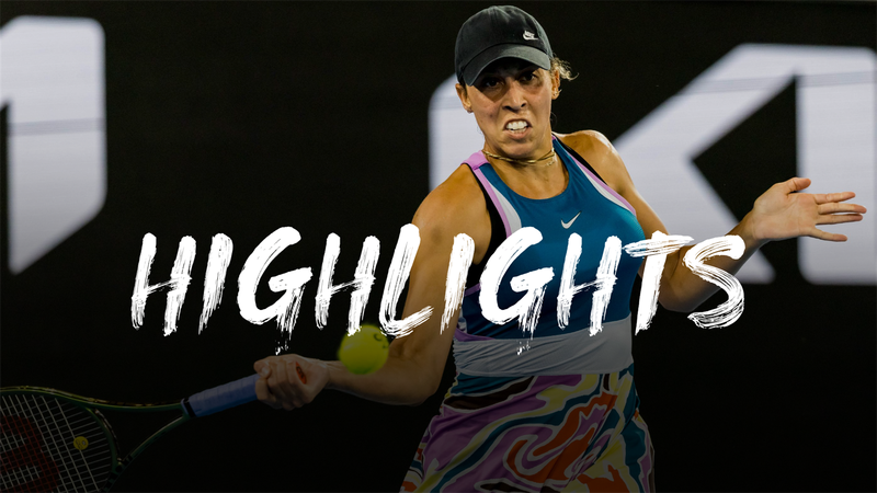 Keys - Blinkova - Highlights -  Australian Open