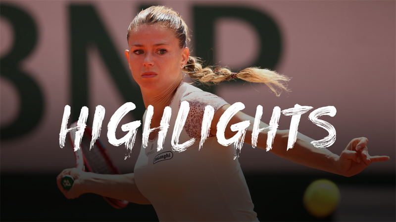 Camila Giorgi - Aryna Sabalenka - Roland Garros Highlights