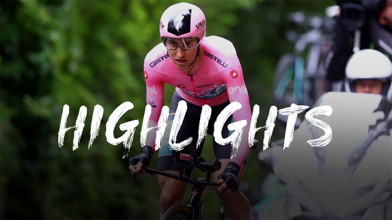 Stage 21 highlights: Hindley survives time trial in pink to banish 2020 memories