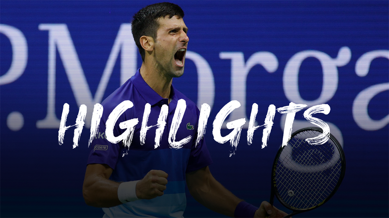 Djokovic - Zverev - US Open Highlights