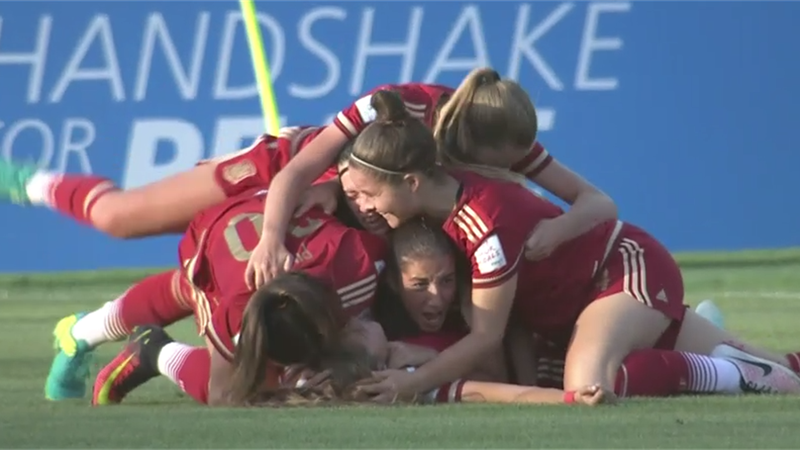 Mundial femenino sub 17, España-Nueva Zelanda: Dos golazos para llegar a cuartos (2-0)