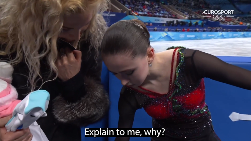 'Explain to me, why??' - Watch 'chilling' moment Tutberidze berates Valieva