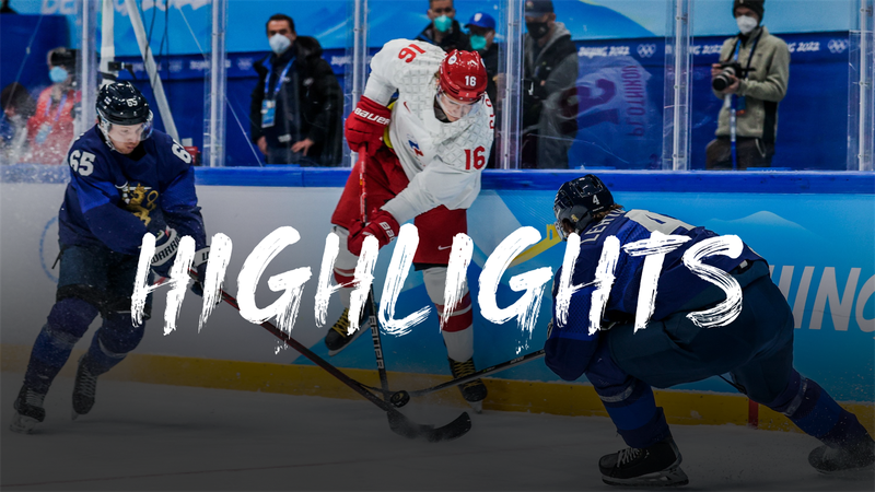 Pekín 2022 - Finland vs ROC - Hockey Hielo – Momentos destacados de los Juegos Olímpicos