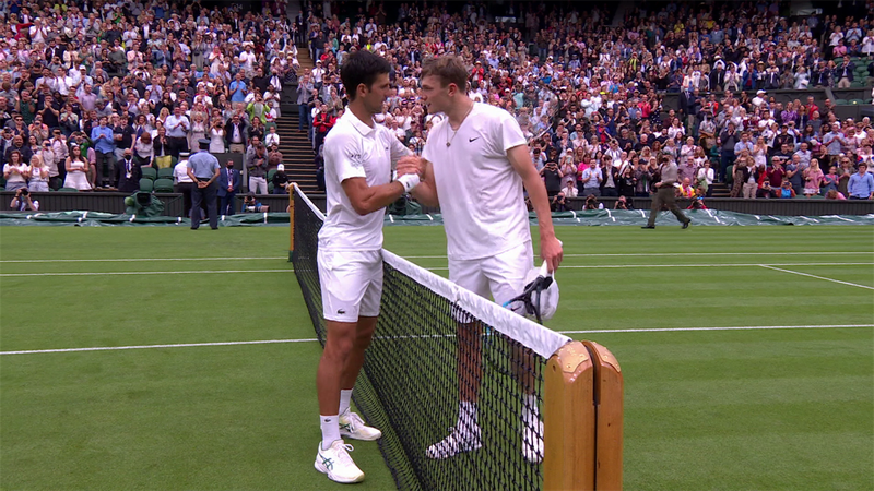 Se høydepunktene: Djokovic tok seg videre i Wimbledon