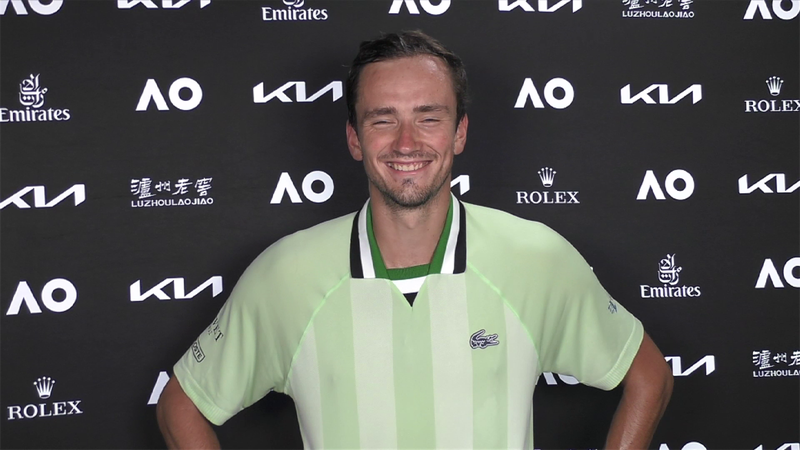 'Rafa is favourite because he has 20 Grand Slams' - Medvedev not feeling pressure