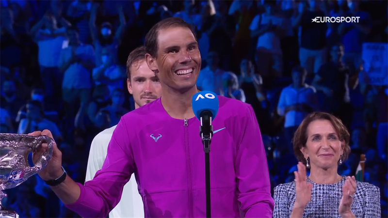 Emotionel Nadal: For en måned siden vidste jeg ikke, om jeg kunne spille igen – nu står jeg her