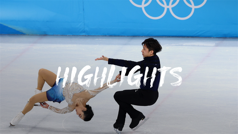 Figure Skating Pair Skating - Free Skating - Beijing 2022 - Olimpiyatların Önemli Anları