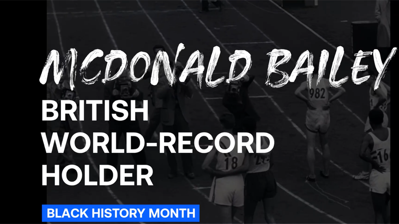 Black History Month: McDonald Bailey - British world record holder