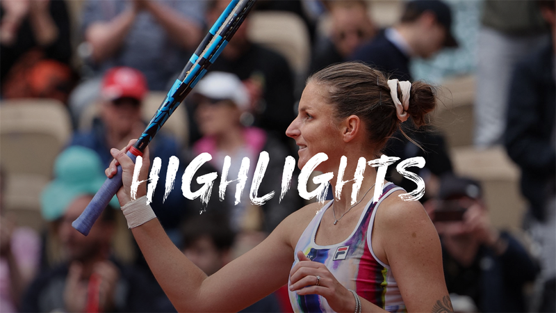 Highlights: Pliskova battles through opening match to reach French Open second round