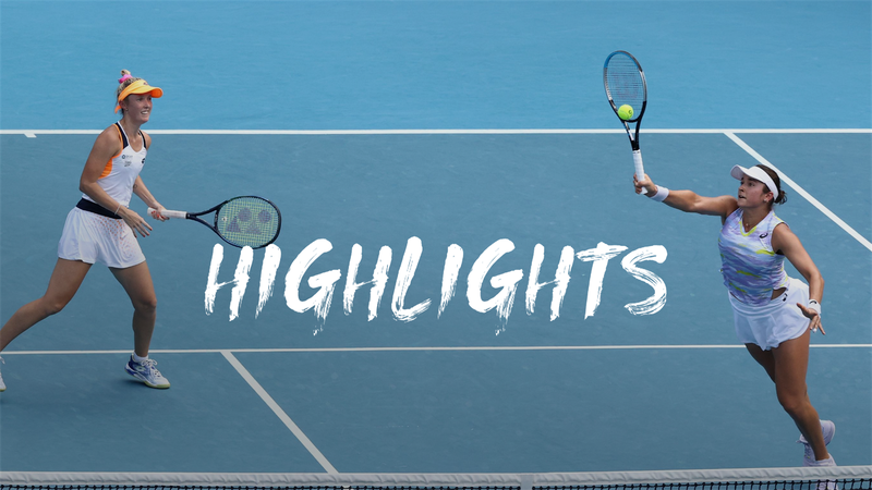 B. Krejcikova/K. Siniakova - C. Dolehide/S. Sanders - Open de Australia Highlights