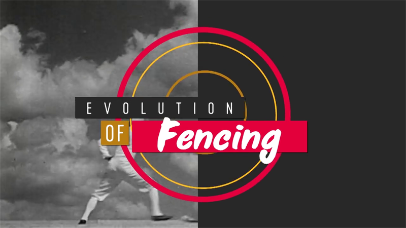 Evolution of fencing at the Olympics - one of four sports to appear in every Games