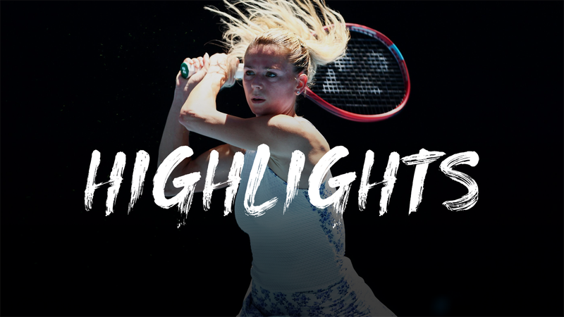 Martinkova - Giorgi - Australian Open Highlights