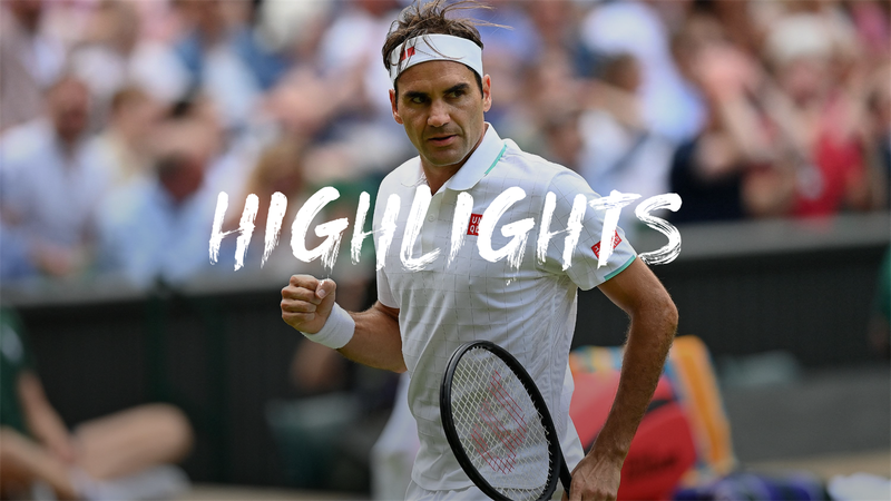 Wimbledon | Hoogtepunten Federer - Gasquet