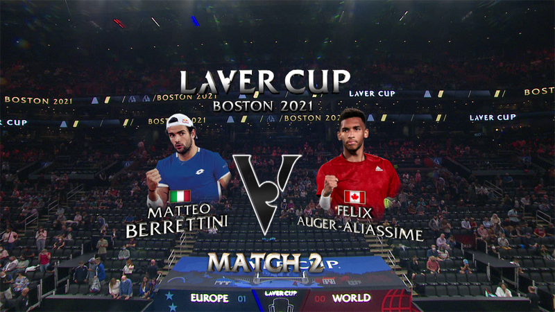 Laver Cup : Berrettini îl învinge pe Auger-Aliassime la capătul unui meci foarte disputat de 3 ore