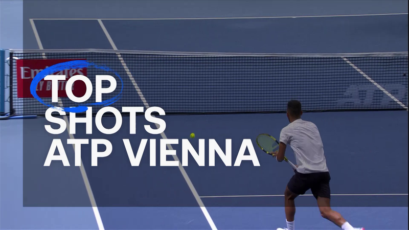 ATP Viena: Topul celor mai frumoase lovituri la turneul ATP 500 organizat în Austria