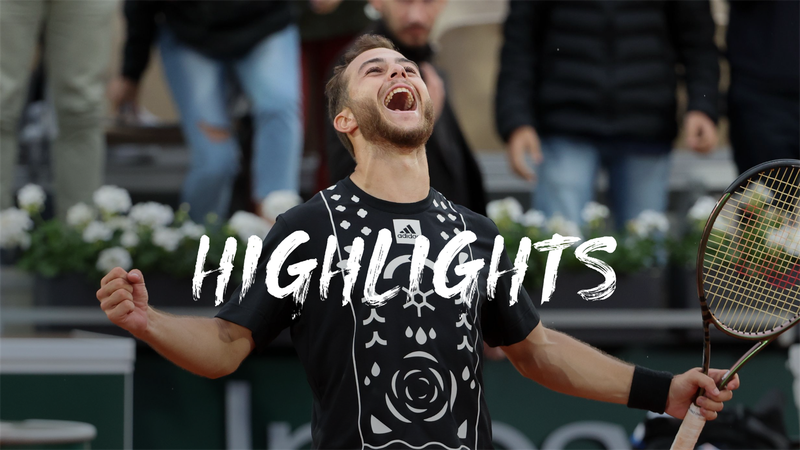 Hugo Gaston - Pedro Cachin - Roland Garros Highlights