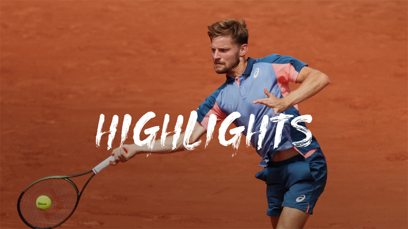 Frances Tiafoe - David Goffin - Roland Garros Highlights