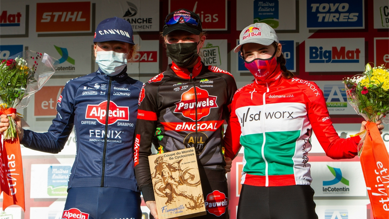 Vas Blanka harmadik lett a cyclocross világkupa-sorozat flamanville-i állomásán