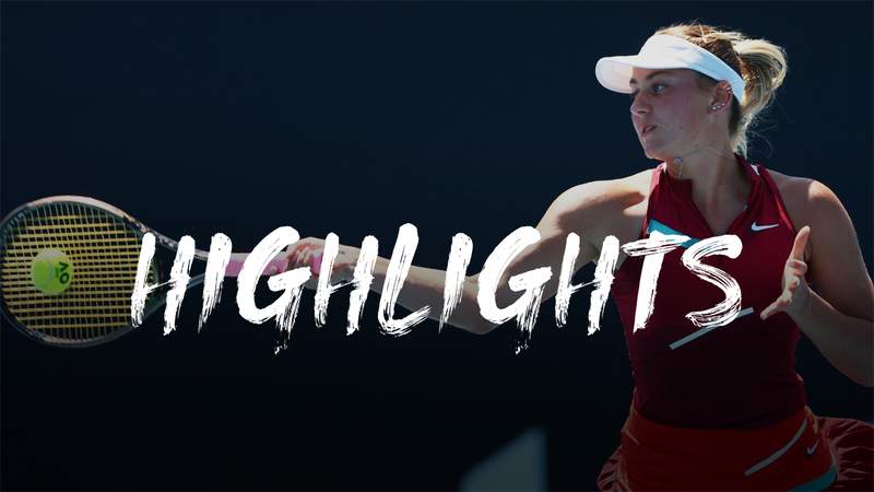 Sara TORMO - Marta KOSTYUK  - Australian Open Highlights